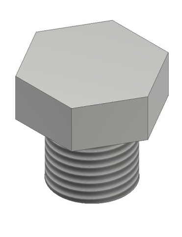 TAPÓN HEXAGONAL 1/8